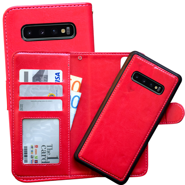 Skydda din Samsung Galaxy S10 - Upptäck vårt läderfodral! Vit