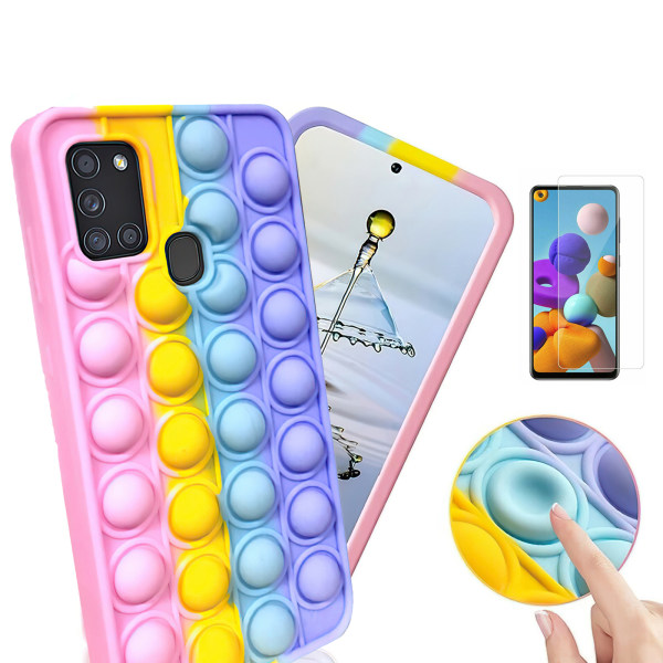 Samsung Galaxy A21s - Case suojaus Pop It Fidget