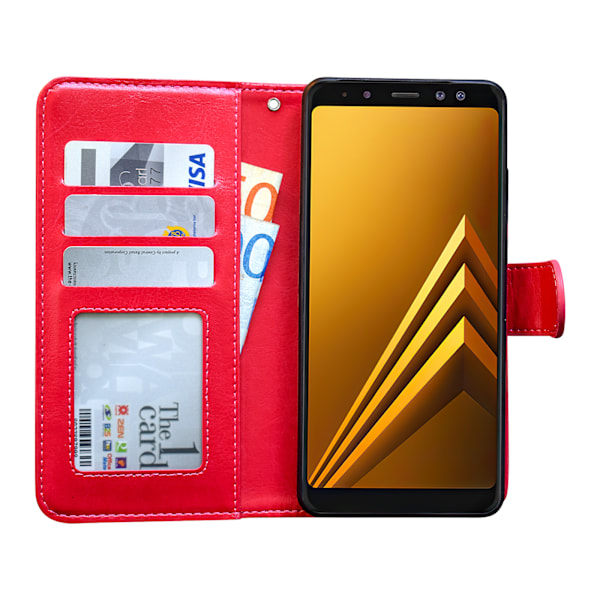 Samsung Galaxy A8 2018 - Läderfodral/Skydd