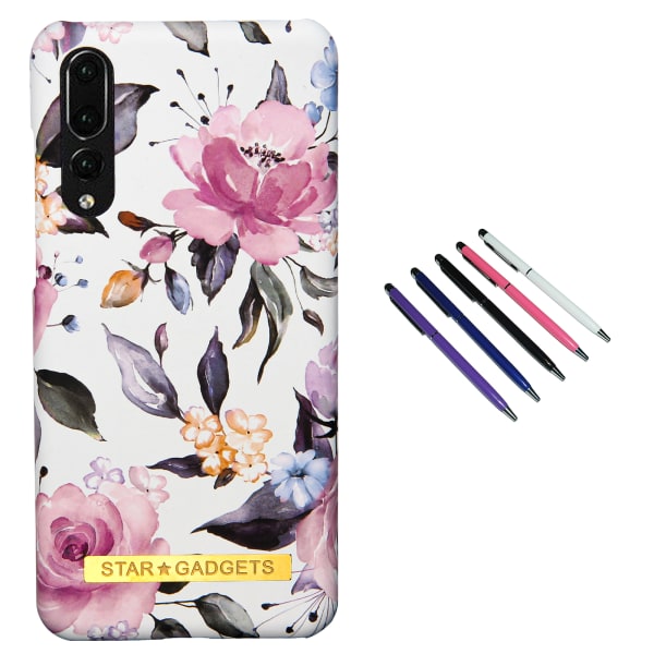 Huawei P20 Pro - Cover Protection Flowers