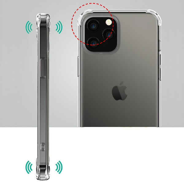 iPhone 12 Pro - Skal / Skydd / Transparent