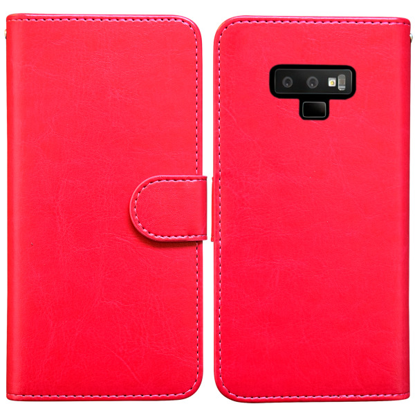Samsung Galaxy Note 9 - Lædertaske/pung Svart
