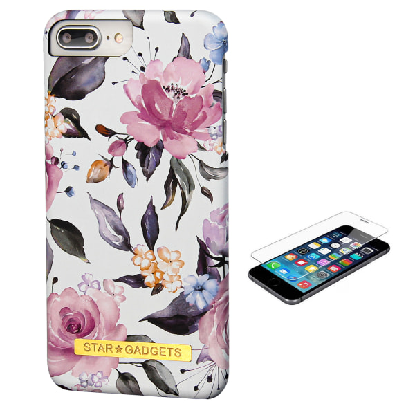 iPhone 7 Plus / 8 Plus - Cover Protection Flowers