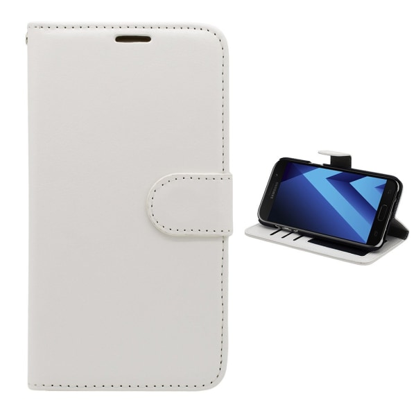 Komfort og beskyttelse Galaxy A3 - Lædertaske! Svart