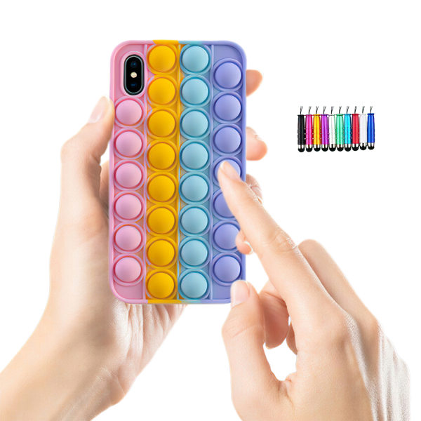 iPhone X/Xs - Kotelo Suoja Pop It Fidget