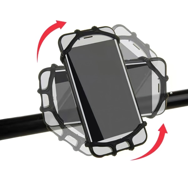 Polkupyörän matkapuhelintelineen pidike ohjaustankoon skootteriin