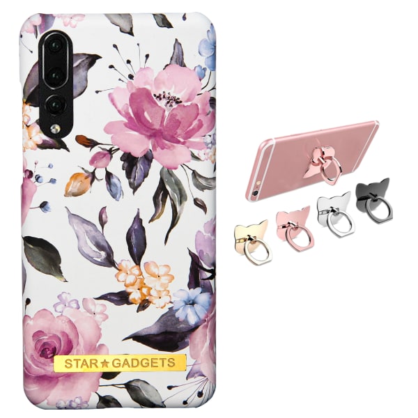 Huawei P20 Pro - Cover Protection Flowers