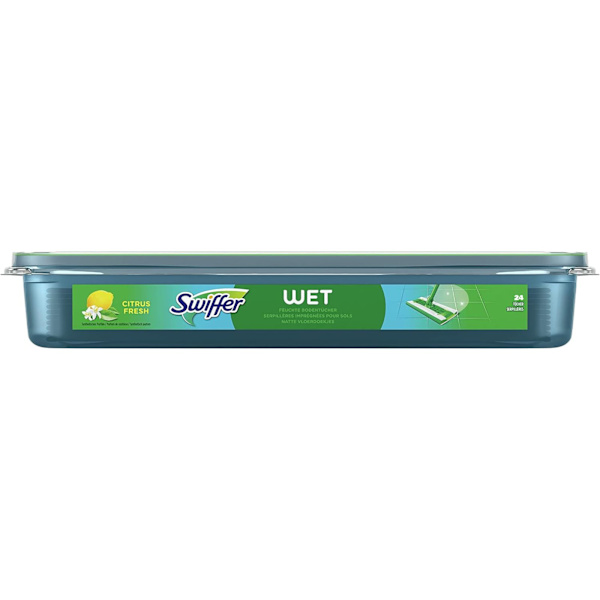Swiffer Mopp-laput - 12 sitrus-tuoksuista lappua nopeaan ja helppoon puhdistukseen