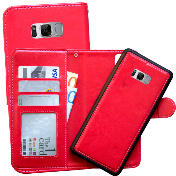 Samsung Galaxy S8 Plus - case/ lompakko + kosketus ja kynä Svart