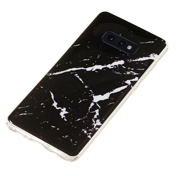 Opgrader med marmor - Samsung S10e Cover! Vit