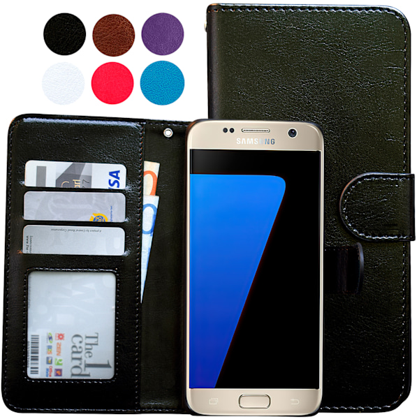 Læderpung til Samsung Galaxy S7 - Stil & Beskyttelse!