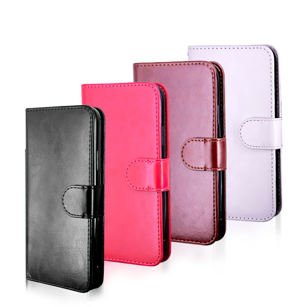 iPhone 12 - PU-nahkainen case Brun