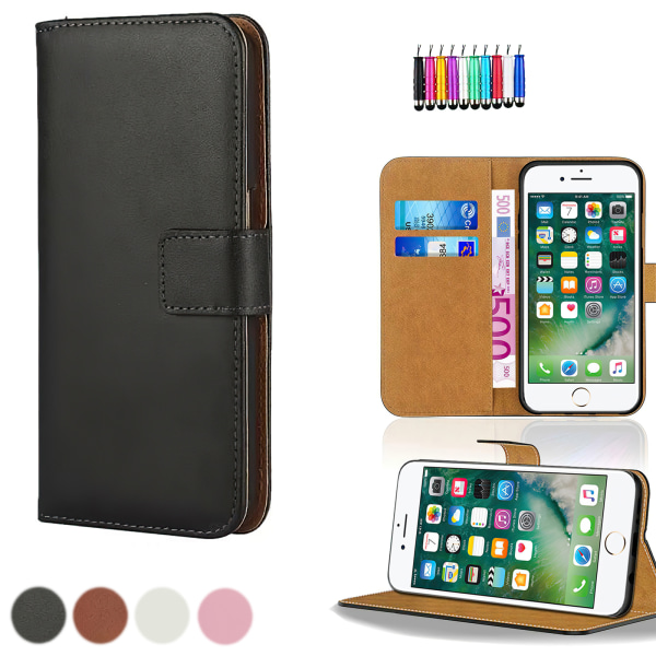 iPhone 7/8/SE (2020 & 2022) - PU Leather Wallet Case