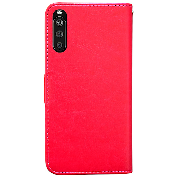 Sony Xperia 10 II - PU Læder Pung Etui Rosa