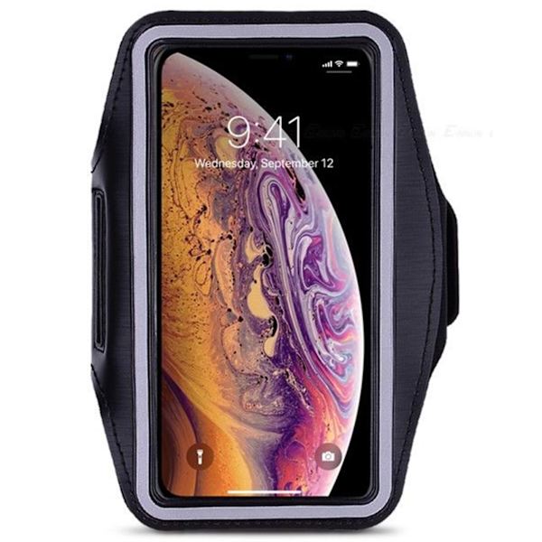 iPhone XR - Vedenpitävä PU-nahkainen urheilullinen case Vit