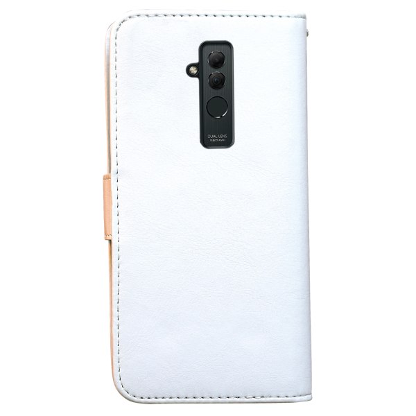 Huawei Mate 20 Lite - PU-nahkainen case Svart