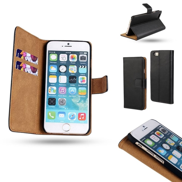Läderfodral och Skydd för iPhone 6/6S + Touchpenna