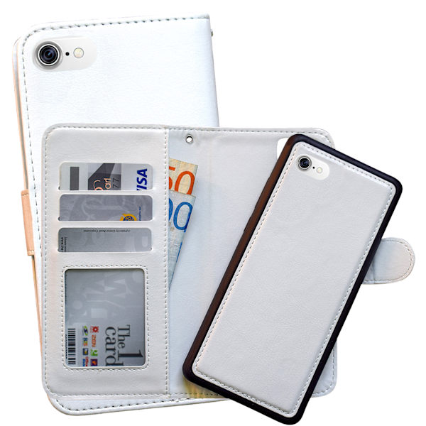 3-in-1-paketti iPhone 7/8/SE:lle (2020 & 2022) Svart