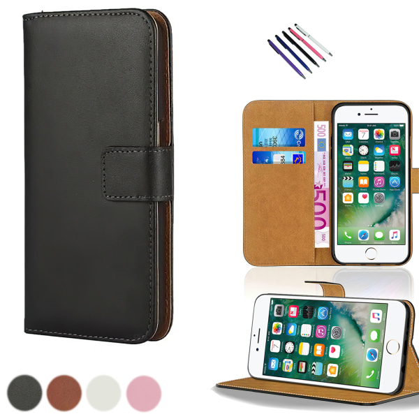 iPhone 7/8/SE (2020 & 2022) - PU Leather Wallet Case