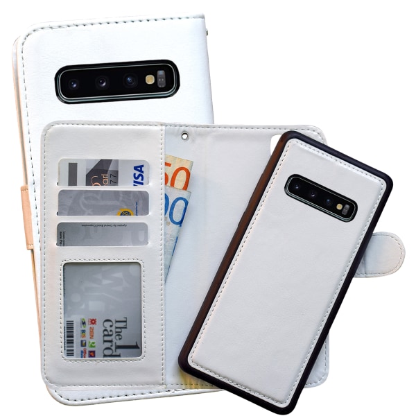 Samsung Galaxy S10 Plus - PU-nahkainen case Brun