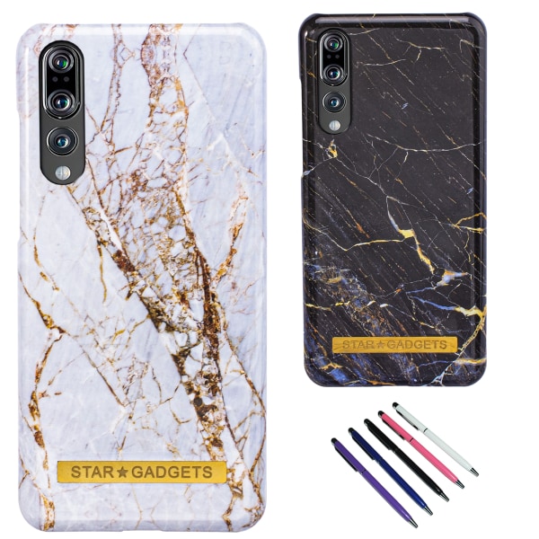 Huawei P20 Pro - case marmori Vit