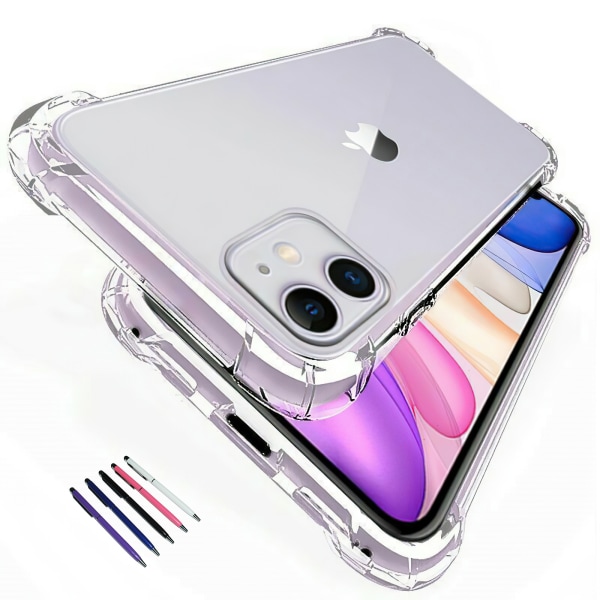 iPhone 12 - Läpinäkyvä suojakotelo