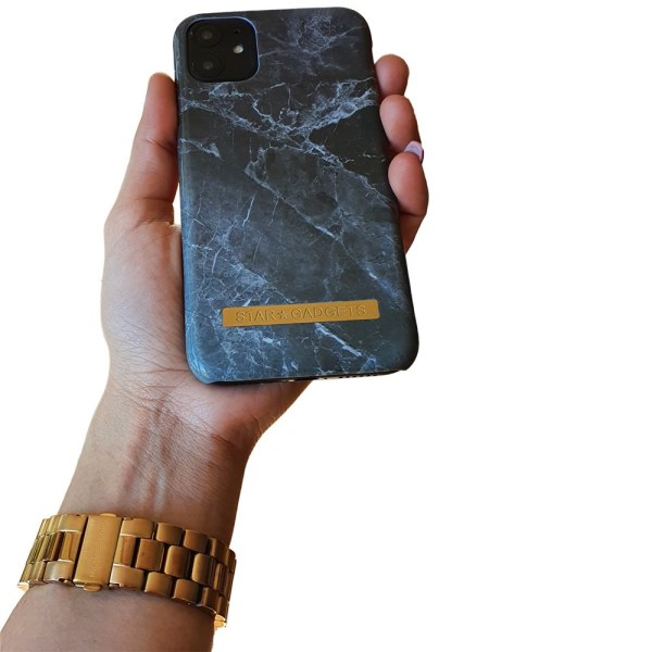 Suojaa iPhone 11:täsi Marble Case -kuorella