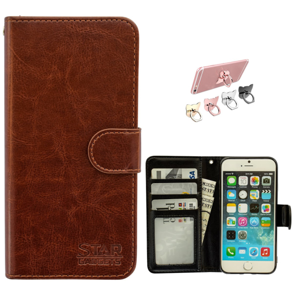 Protect your iPhone 7/8/SE - Leather Case!