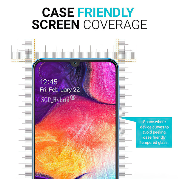 Samsung Galaxy A30 - Härdat Glas Skärmskydd