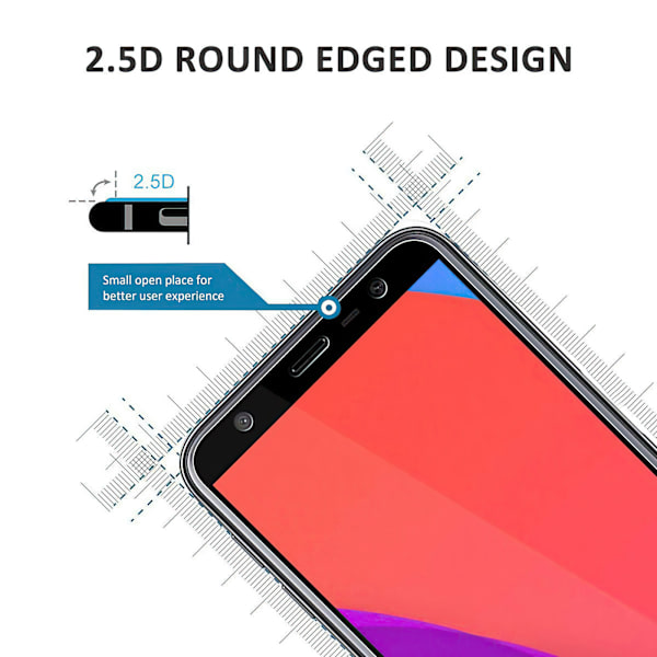 Samsung Galaxy J6 2018 - Härdat Glas Skärmskydd