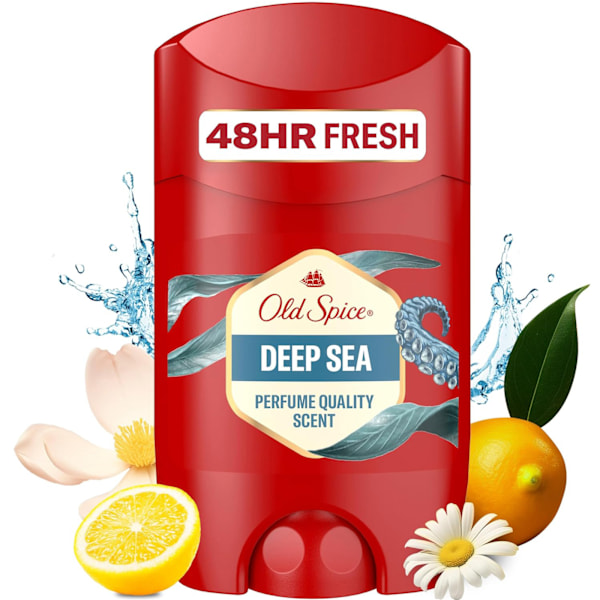 Old Spice Deep Sea - Miesten deodorantti - 50 ml pitkäkestoinen raikkaus