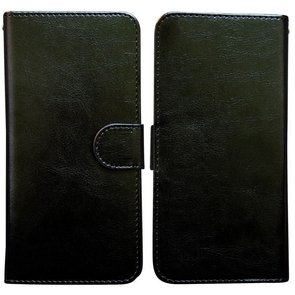 Samsung Galaxy A10 - PU-nahkainen case Svart