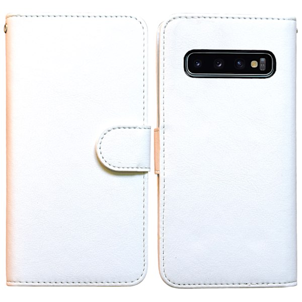 Suojaa S10 Plus - Nahkakotelo!