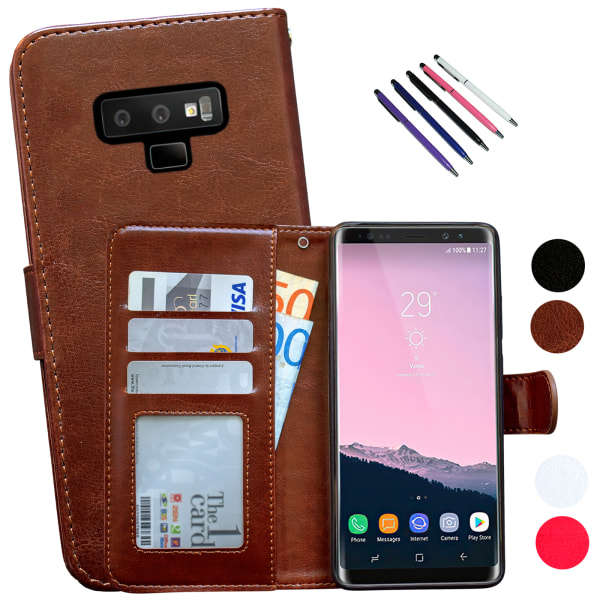 Samsung Galaxy Note 9 - PU Leather Wallet Case