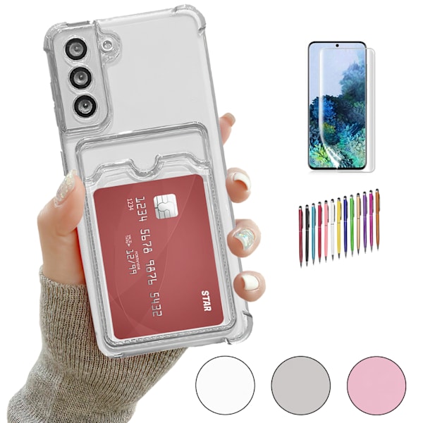Samsung Galaxy A14 5G - Beskyttelse til kortlomme - Transparent Svart