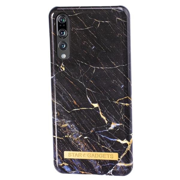 Huawei P20 Pro - Cover Protection Marble Svart