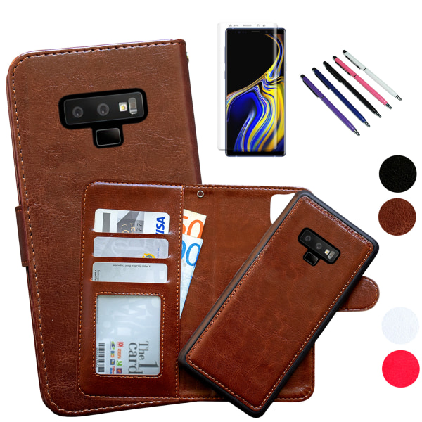 Samsung Galaxy Note9 - Case / Lompakko Svart