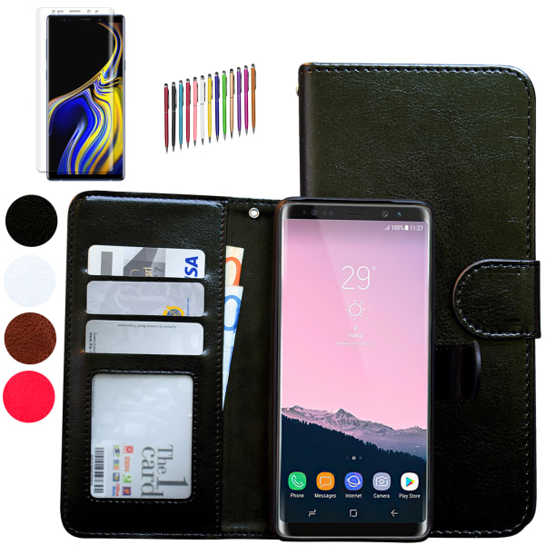 Mukavuus ja suoja Note 9 nahalla - Samsung Galaxy Note 9 Rosa