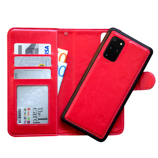 Samsung Galaxy S20 Plus - PU-nahkainen case Vit