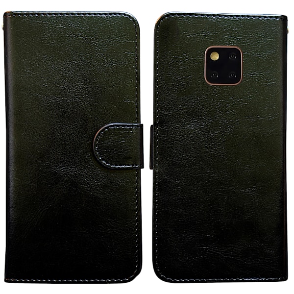 Huawei Mate 20 Pro - PU Læder Pung Etui Brun