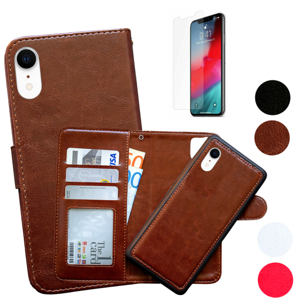 iPhone Xr - PU Leather Wallet Case