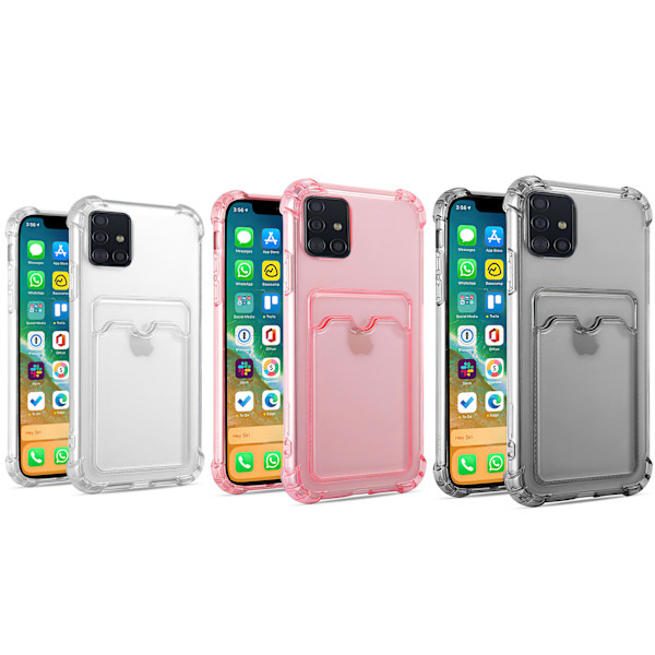 Samsung Galaxy A51 - Skal / Skydd / Kortfack Rosa