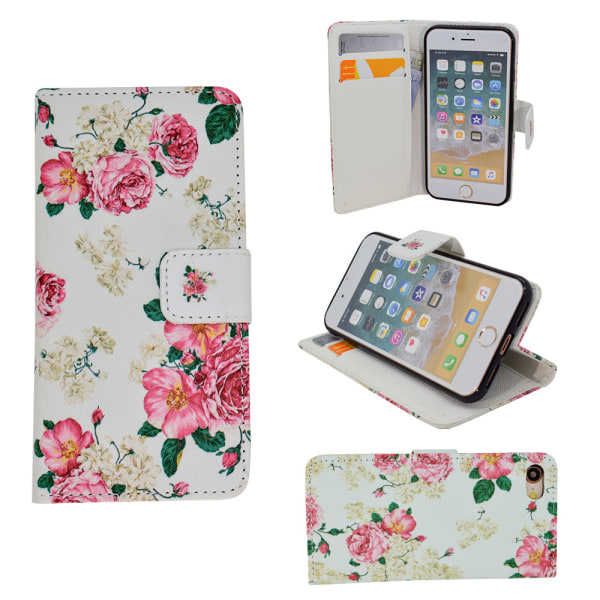 Pung etui med Roses til iPhone 7/8/SE