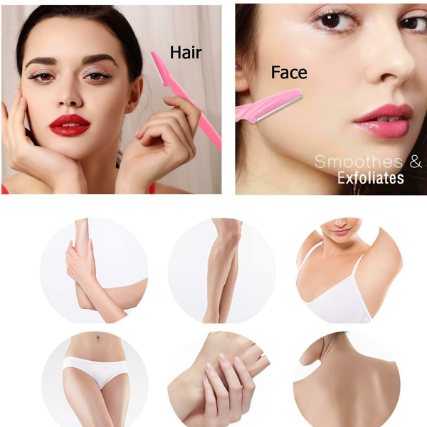 Kulmakarvatrimmeri - Eyebrow Razor Grön