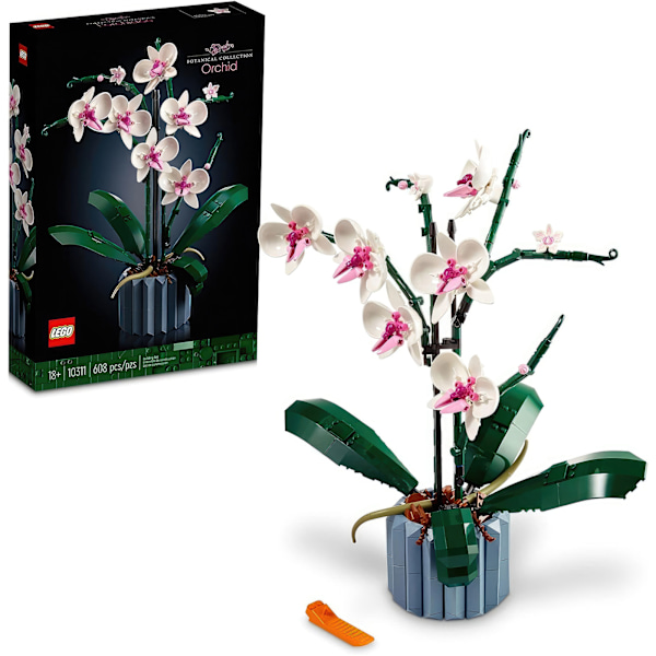 Rakenna oma LEGO 10311 Orkidea - Mielekäs askartelu & upea kodin sisustus