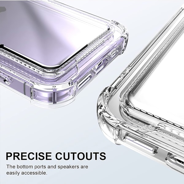 iPhone 7/8/SE (2020 & 2022) - Korttikotelo Suoja Läpinäkyvä