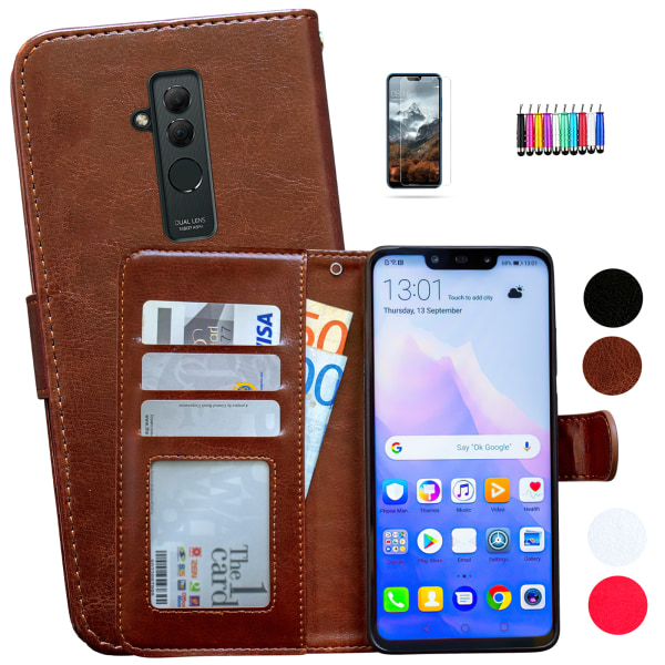 Huawei Mate 20 Lite - PU Leather Wallet Case