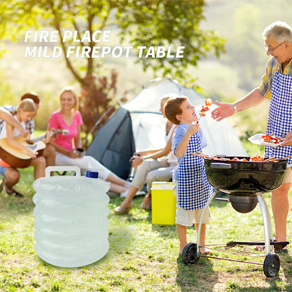 5/10/15L Sammenklappelig Camping Nødsituation Vandbeholder B L