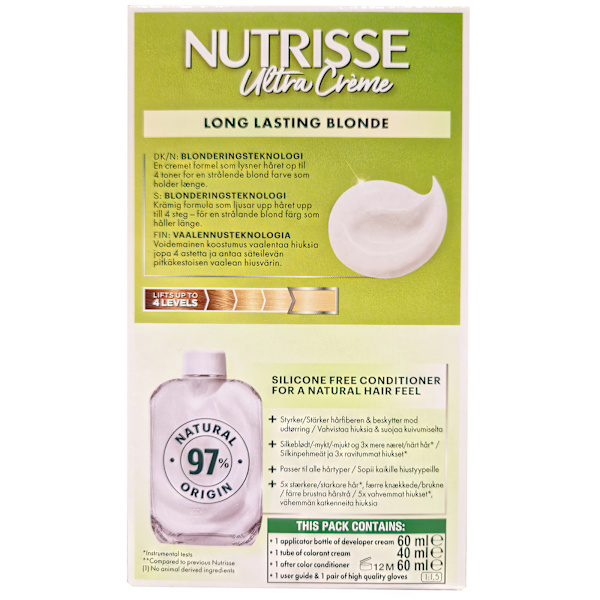 Garnier Nutrisse Ultra Crème Extra Ljusblond 10.0 Hårfärg