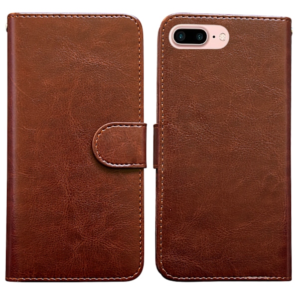 iPhone 7 Plus / 8 Plus - PU Læder Pung Etui